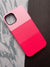 Kesta Pink Tri Color Leather Case For iPhone