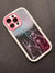 Pink Marble Water Colour With Camera Protection Case For iPhone
