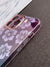 Purple Flower Gradient With Camera Protection Case For iPhone