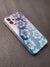 Gray Flower Gradient With Camera Protection Case For iPhone