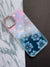 Blue Flower Gradient With Camera Protection Case For iPhone