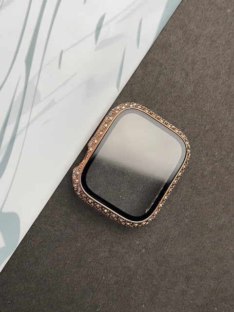 Rose Gold Luxury Diamond Case For Apple Watch