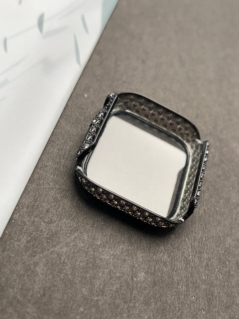 Black Luxury Diamond Case For Apple Watch