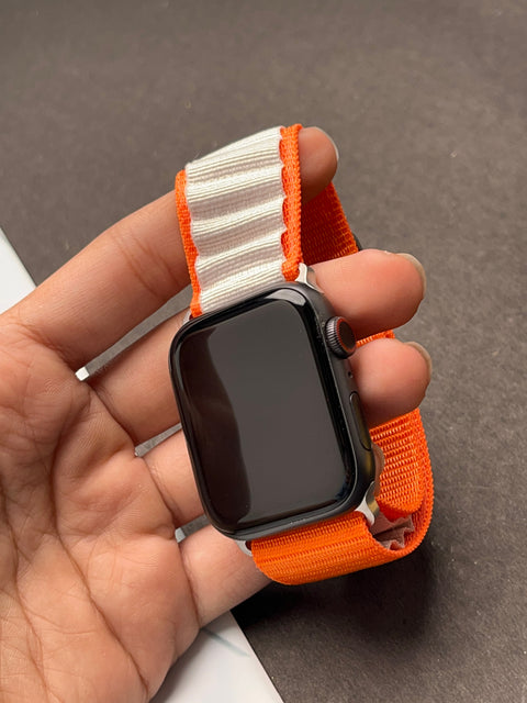 Alpine Loop Creamy Orange Strap for Apple Watch