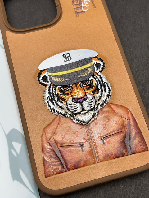 Santa Barbara captain Tiger Back Cover for iPhone