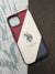 Santa Barbara U.S POLO Red-Blue Back Cover for iPhone