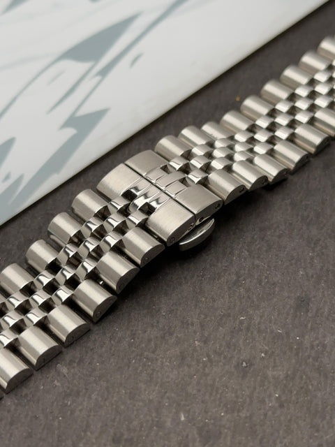 Silver Stainless Steel Jubilee Metal Strap for Apple Watch