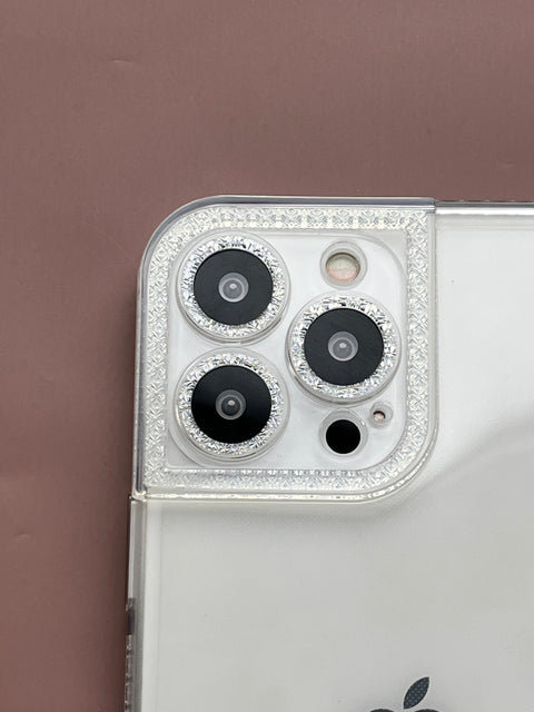 Classy Transparent Sparkling Design Soft Case For IPhone