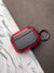 Defender Series Red Shockproof Rugged Armour Case for Airpods